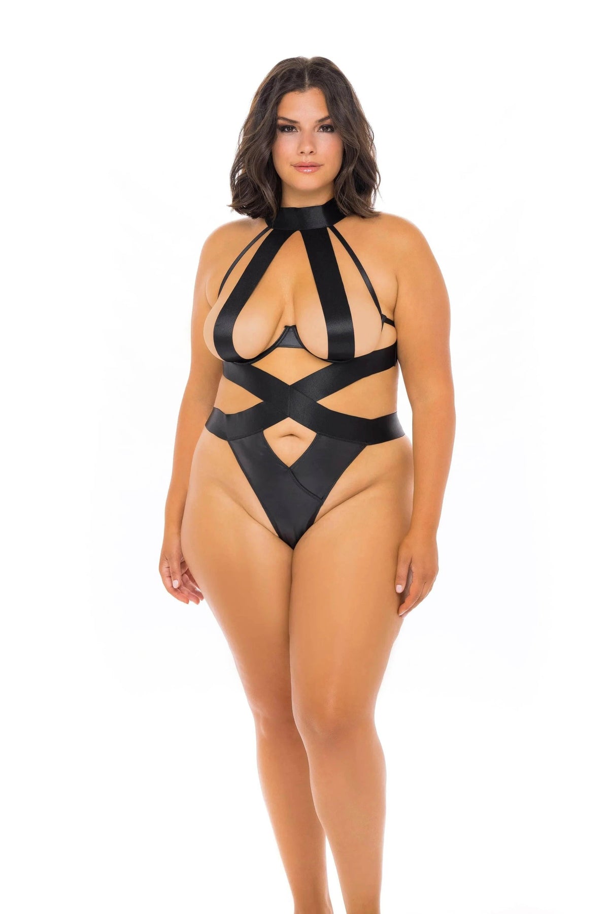Lydie Vegan Leather Teddy by Oh La La Cheri