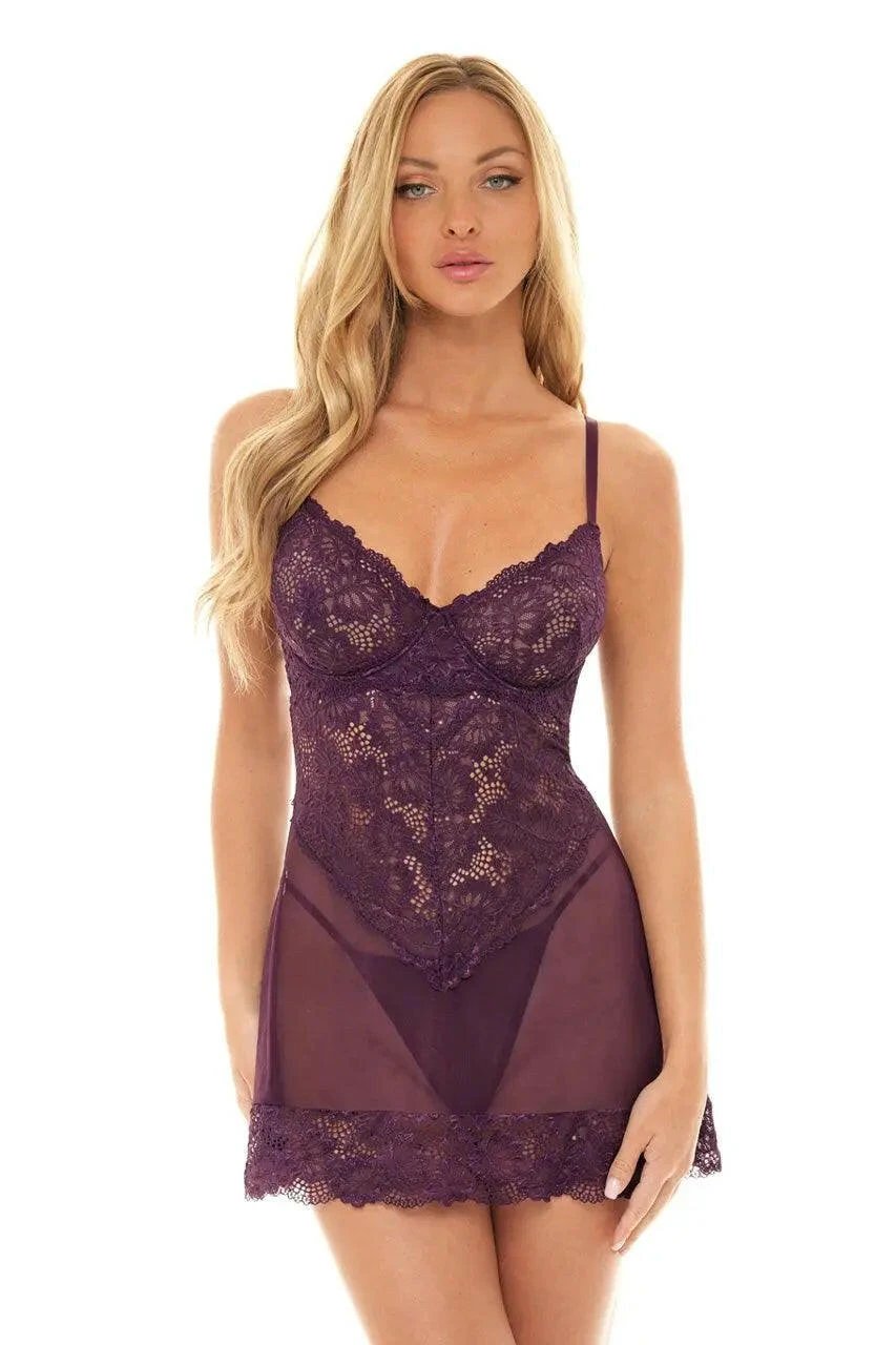 Page Underwire All Lace Babydoll by Oh La La Cheri