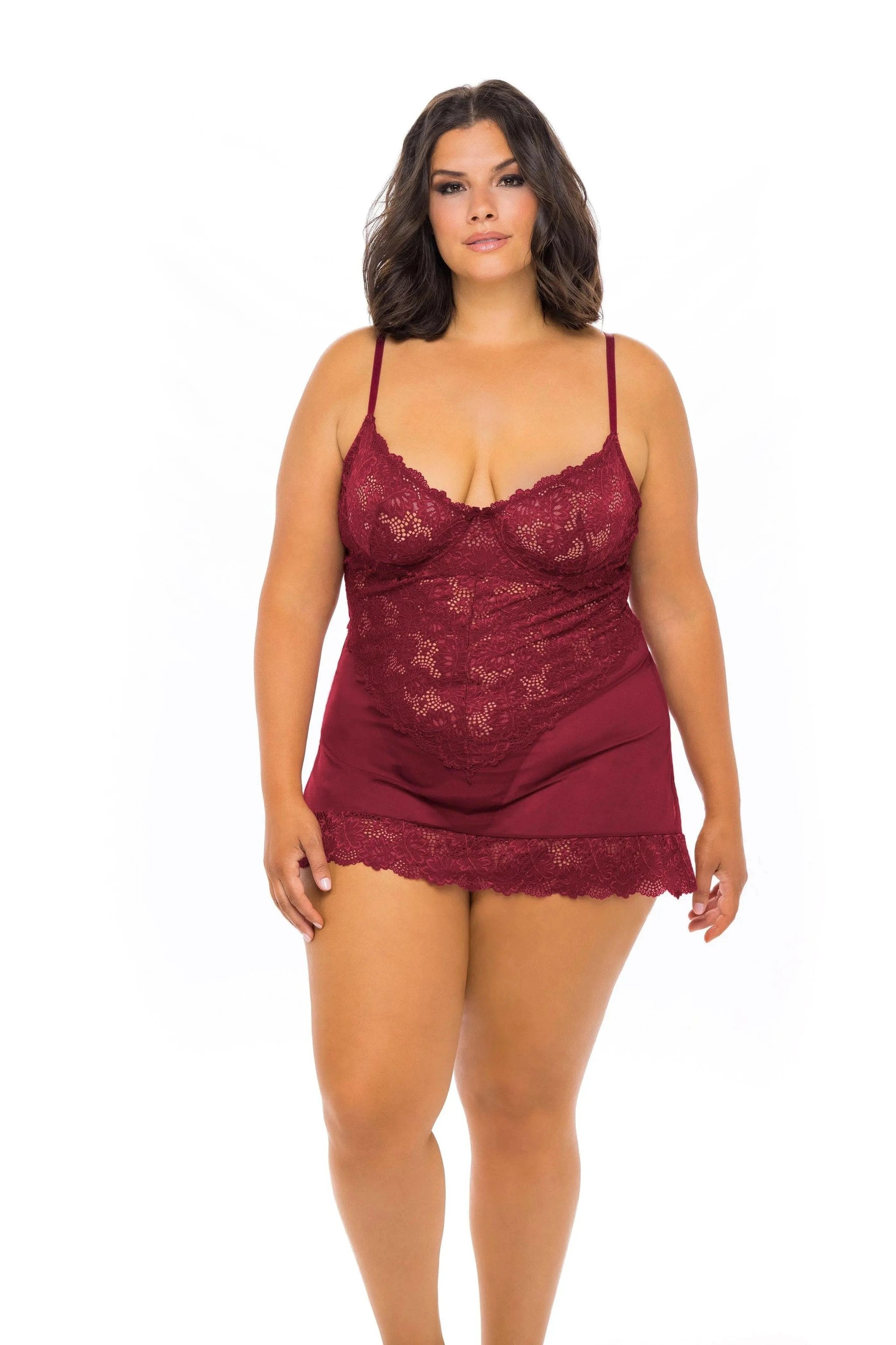 Page Underwire All Lace Babydoll by Oh La La Cheri