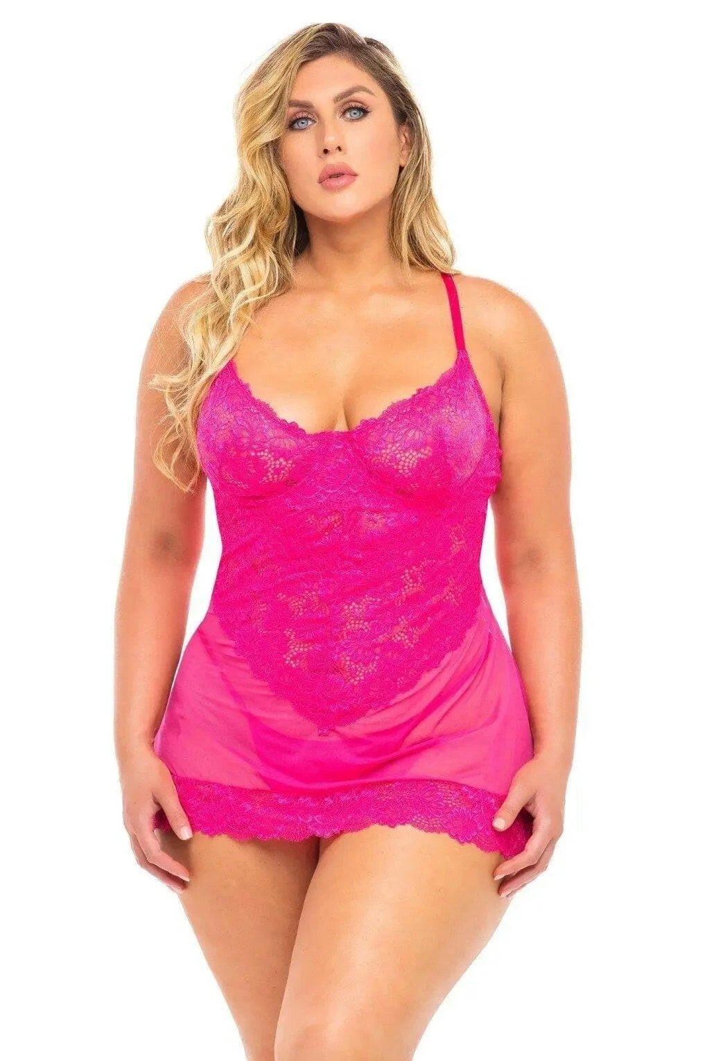Page Underwire All Lace Babydoll by Oh La La Cheri