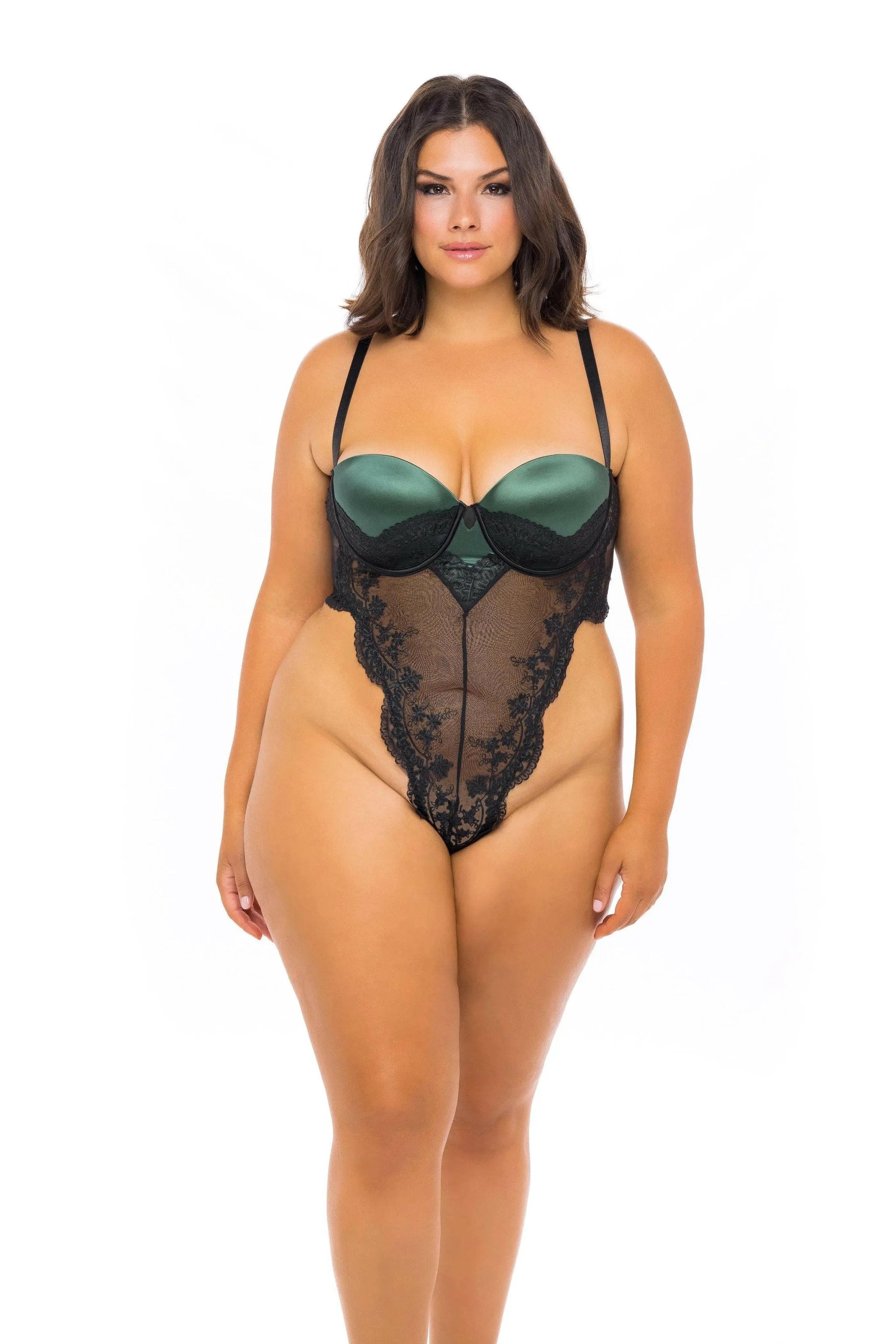 Paulette Embroidered Teddy by Oh La La Cheri