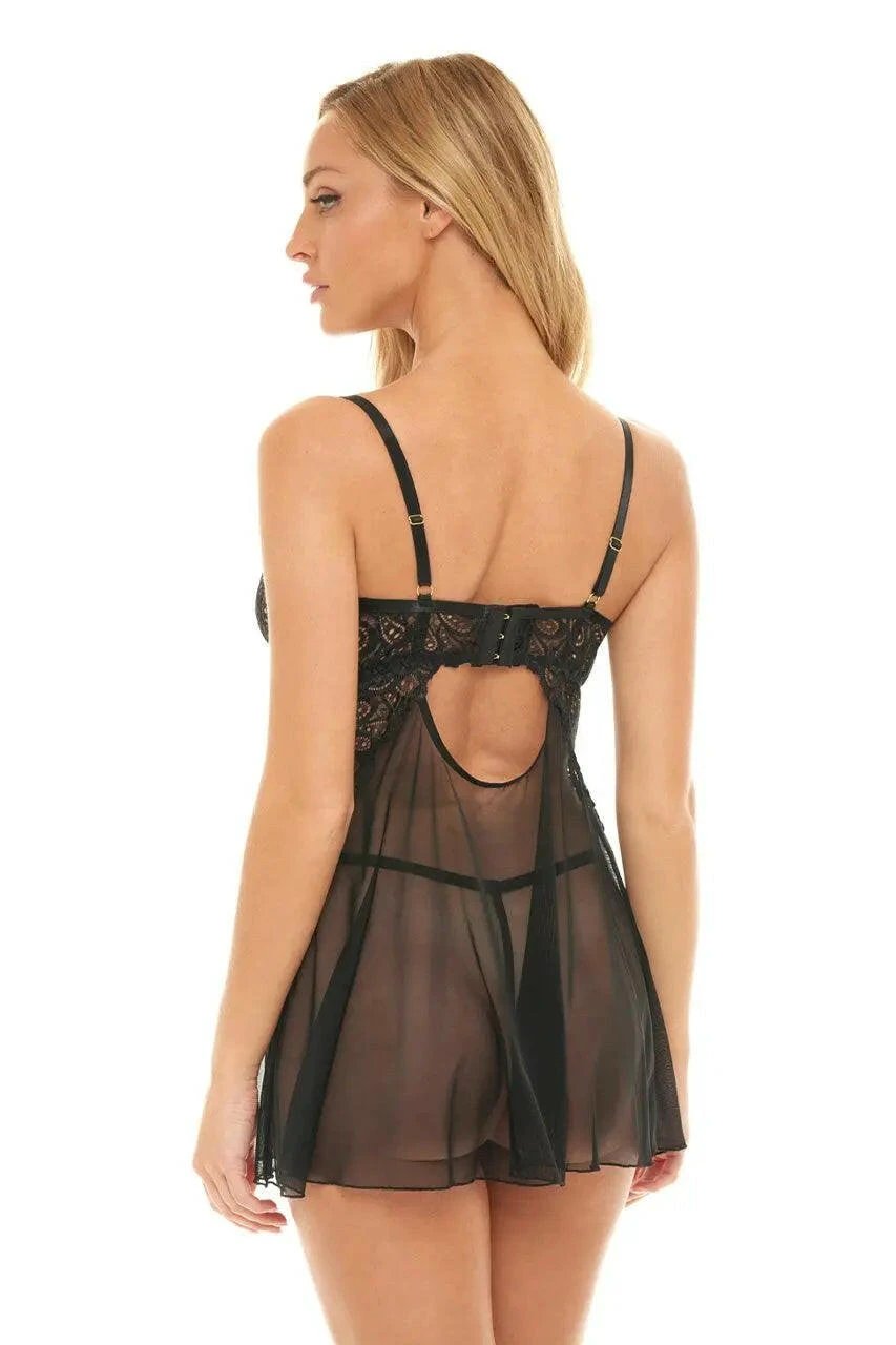 Piper Shelf Cup Empire Babydoll by Oh La La Cheri