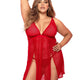 Red Hearted Babydoll by Mapalé
