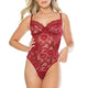Ruby Romance Teddy by Coquette