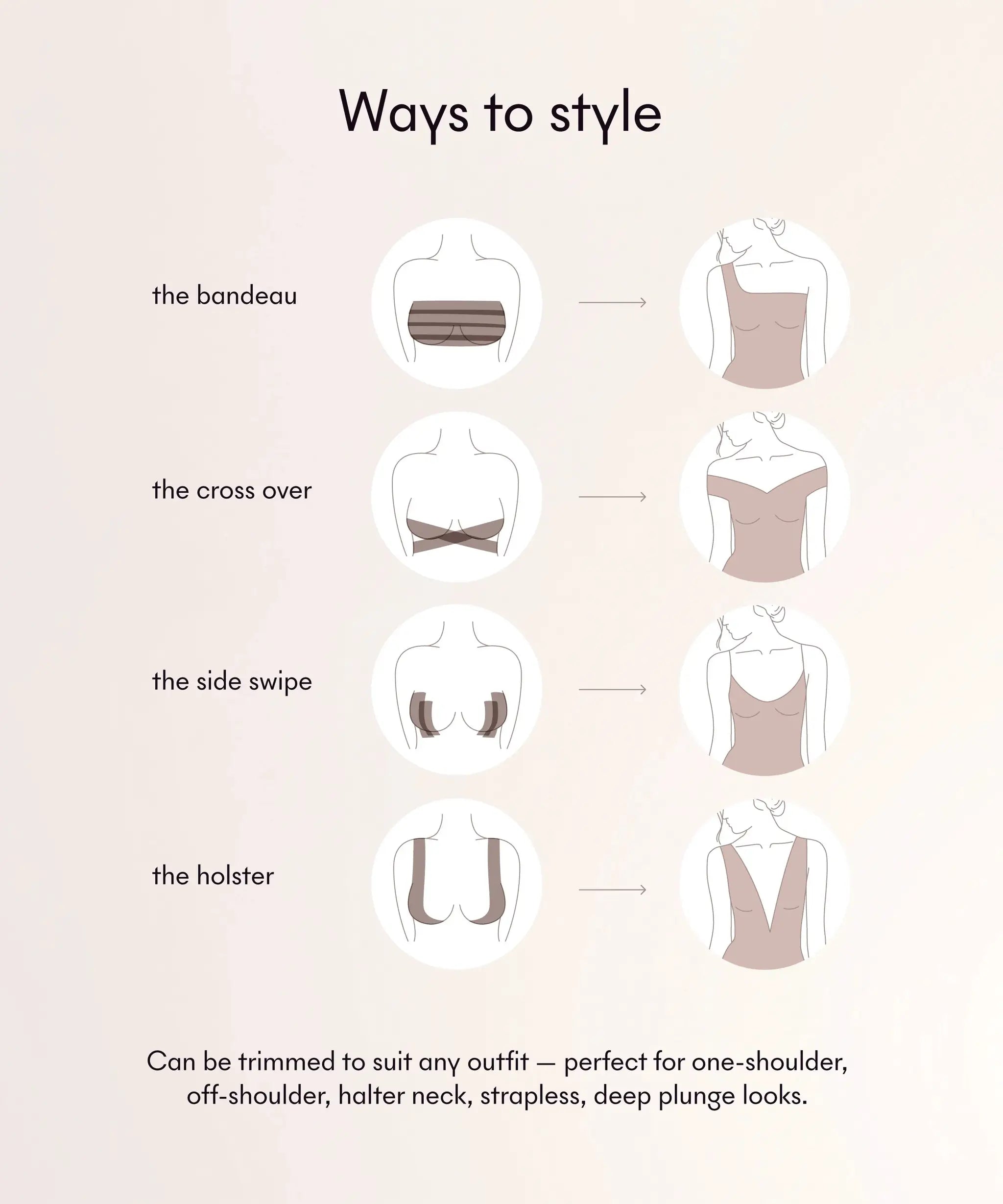 The Weekender Pre-Cut Shape Tape Breast Tape by Nood