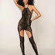 Scalloped Lace Garter Dress by Dreamgirl