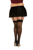Sheer Thigh High Stockings by Dreamgirl