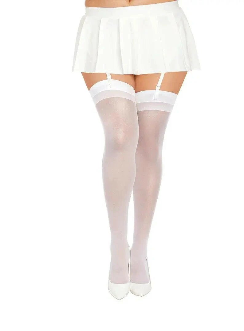 Sheer Thigh High Stockings by Dreamgirl