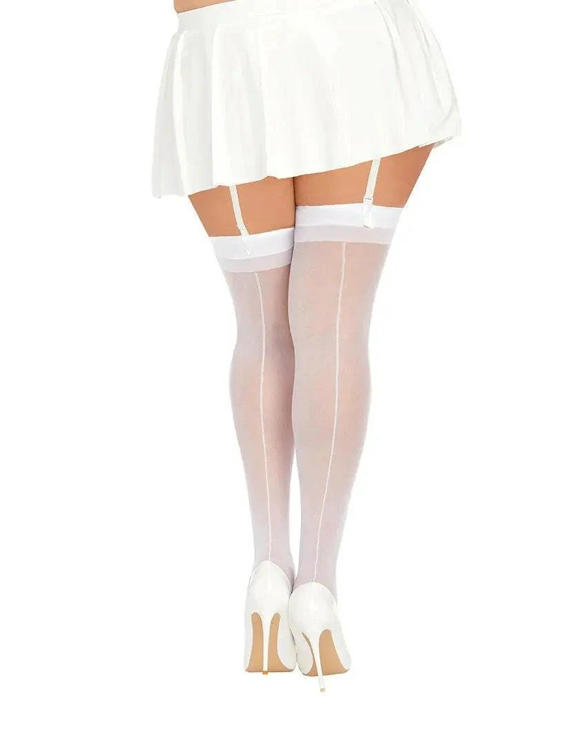 Sheer Thigh High Stockings by Dreamgirl