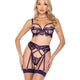 Sugar Plum 3 Piece Garter Set by Roma Confidential