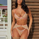 Sunny Embroidered 3 Piece Bra Set by Oh La La Cheri