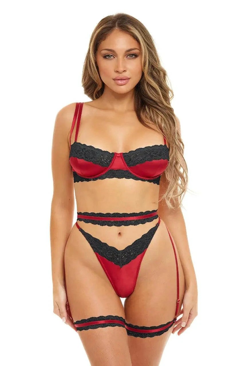 Tempest Floral Trim 3 Piece Set by Oh La La Cheri