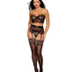 Fringed Bra, Skirt & G-String Set by Dreamgirl