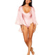 Matte Satin Robe & Teddy Set by Dreamgirl